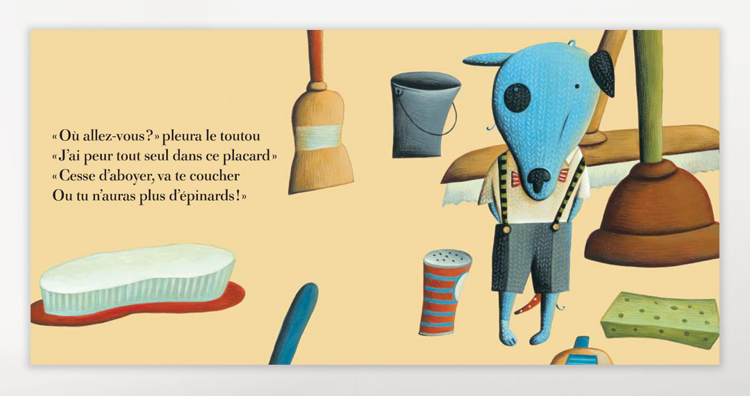 Le petit chien de laine