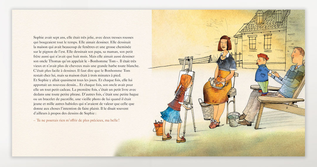 Un cadeau pour Sophie