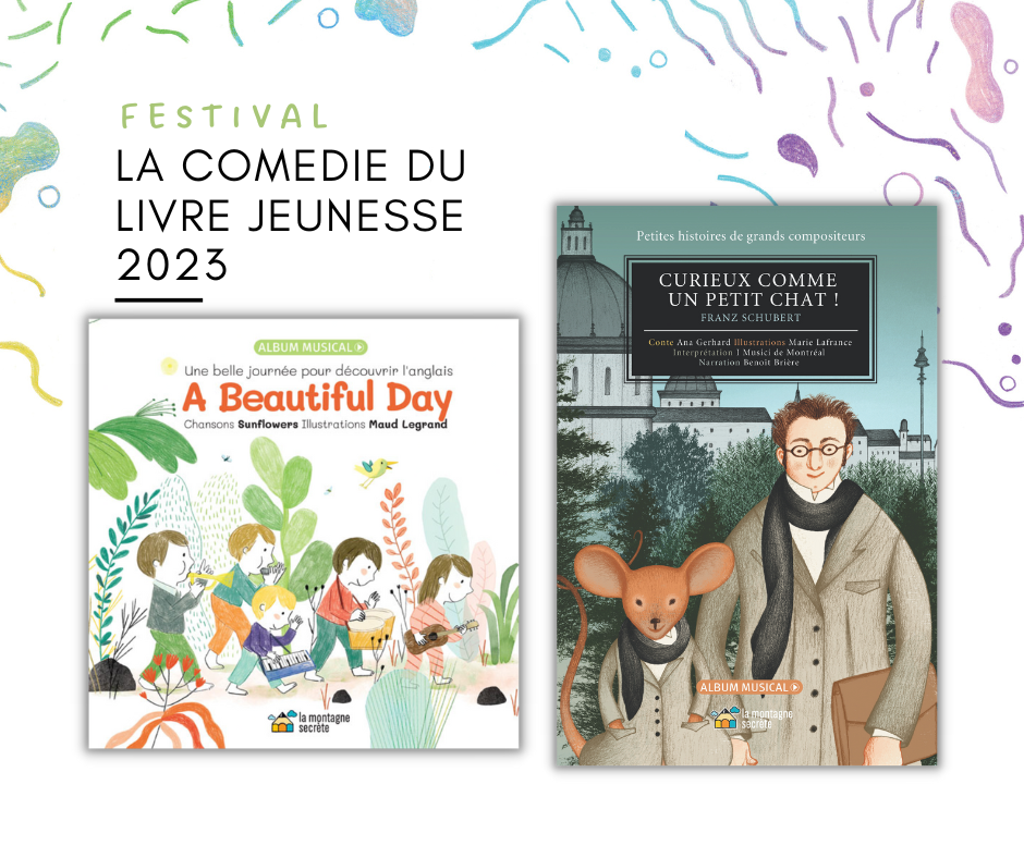 Rendez-vous le 6 et 7 mai prochain à la Comédie du Livre à Montpellier pour deux spectacles gratuits à voir en famille !