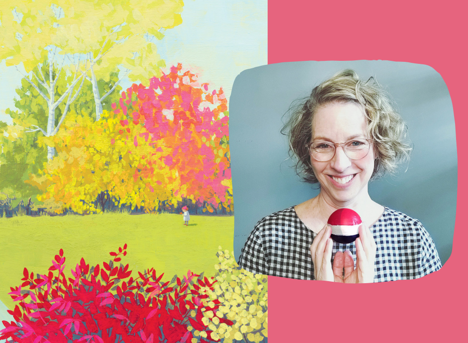 Nathalie Dion, l'illustratrice du nouvel album musical de Gilles Vigneault, 