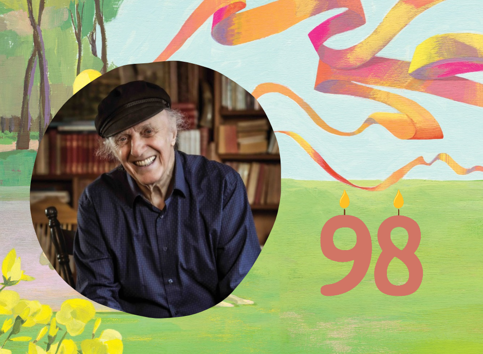 Bonne fête à Gilles Vigneault, qui souffle aujourd’hui ses 98 bougies ! Grand auteur, poète et compositeur québécois, il nous a offert au fil du temps de magnifiques œuvres qui continuent de bercer petits et grands.